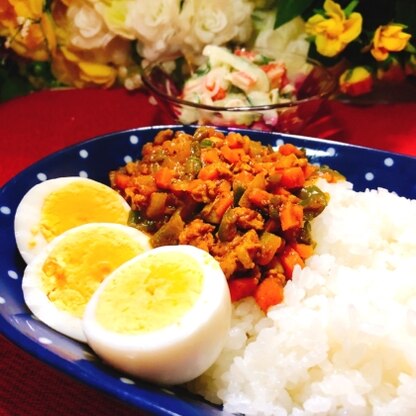 マミ〜昨日のお夕飯に頂いたよ^o^
ピリッとスパイシー、夏にピッタリだね^ ^
2度目ワクチン終わった？
私は考え中…また作るね〜（＾∇＾）